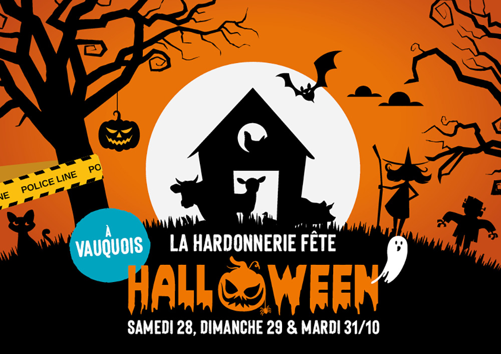 Venez fêter Halloween à La Hardonnerie !